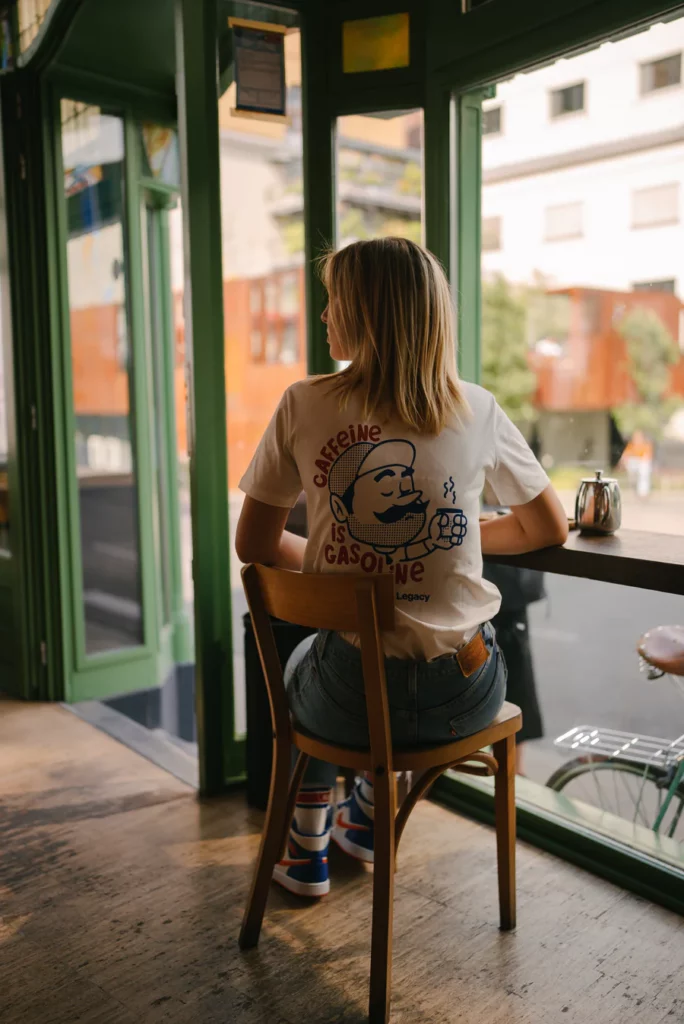 Cois Cycling t-shirt Caffeineisgasoline