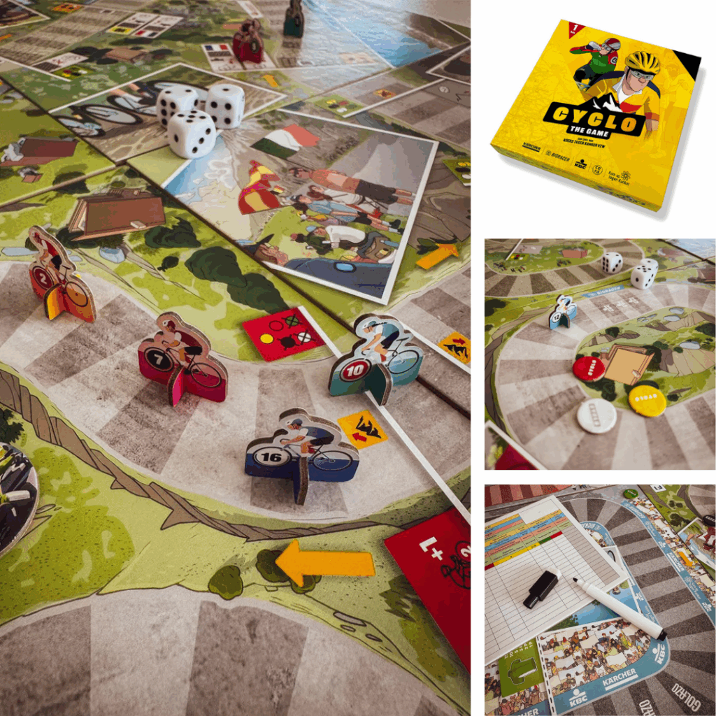 Cyclo the game gezelschapsspel voor wielerfans