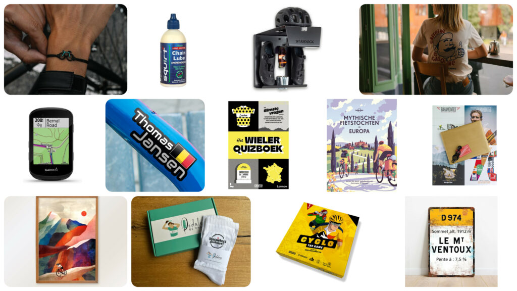 Cadeautips wielrenner fietser