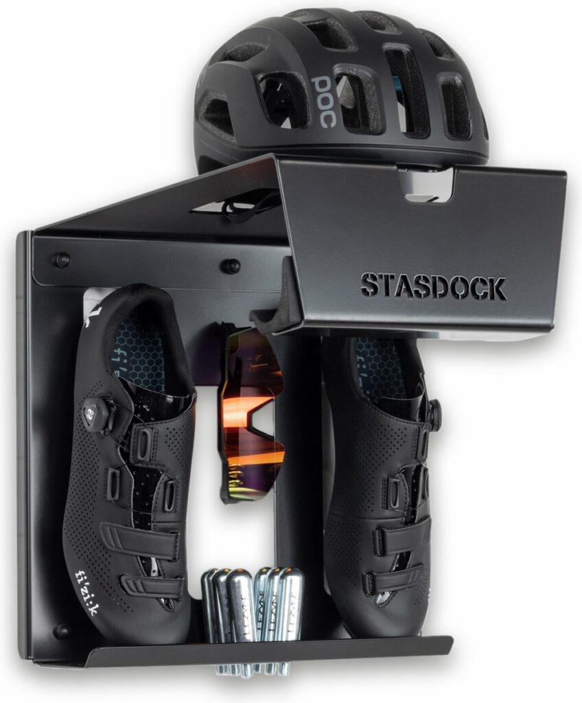 Stasdock Happy Black - Fiets ophangsysteem - Muurbeugel fiets - Fietsbeugel - fiets ophangbeugel