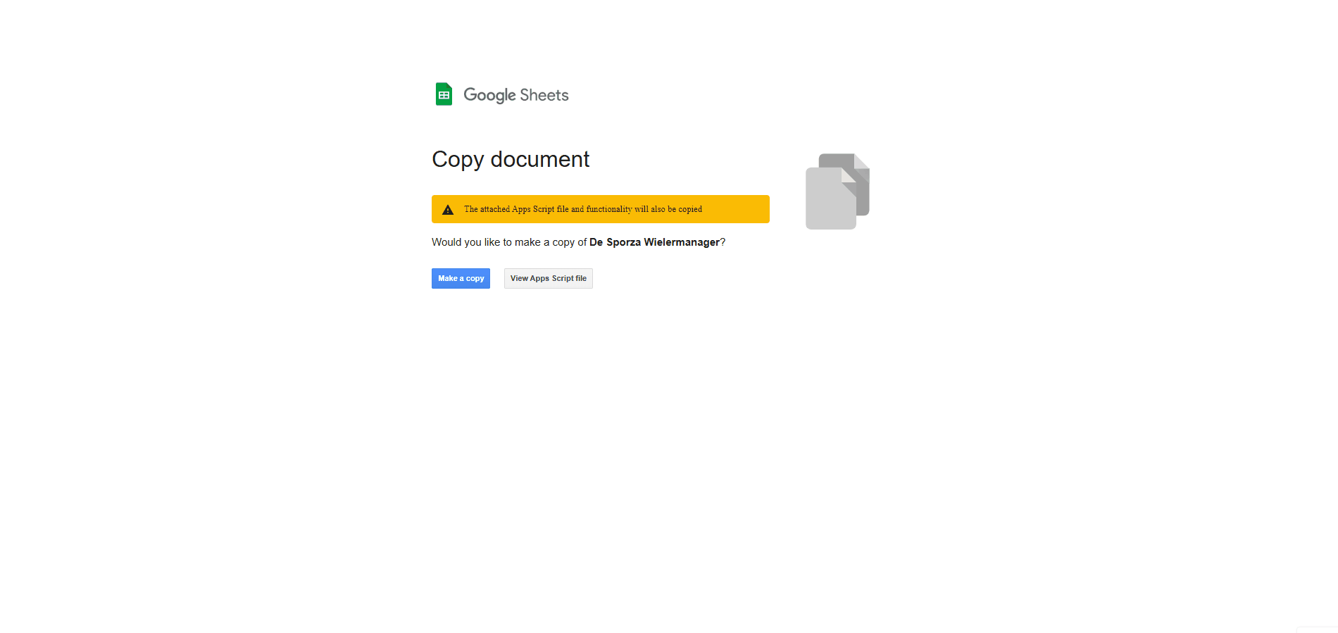 Sporza wielermanager excel sheet